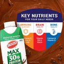 BOOST Max Protein Nutritional Shake, Rich Chocolate, 30g Protein, 18 - 11 fl oz (325 mL) Cartons