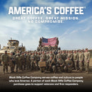 (6 pack) Black Rifle Coffee Company Blackbeard's Delight, Dark Roast, Ground Coffee, 12 oz