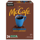 (4 pack) McCafe, Colombian Medium-Dark Roast K-Cup Coffee Pods, 24 Count