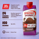 Premier Protein Shake, Chocolate, 30g Protein, 11 Fl Oz, 12 Ct