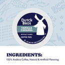 (4 pack) Dutch Bros Vanilla Caramel Flavored Coffee Inspired by Golden Eagle®, 22 Count, Medium Roast, Single Serve Coffee Pods for Keurig K-Cup Brewers