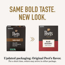 Peet's Coffee Coffee Pods, Dark Roast, Major Dickason's Blend, 75 K Cups