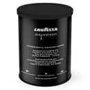 Lavazza Espresso Ground Coffee, Medium Roast, 100% Arabica, 8 oz Tin (Pack of 4)
