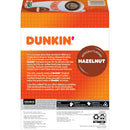 Dunkin' Hazelnut Flavored Medium Roast K-Cup Coffee Pods 88 Count, Keurig Compatible, Arabica Coffee, Smooth Nutty Flavor