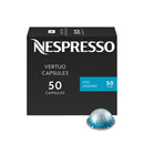 Nespresso Capsules Vertuo, Ice Leggero, 50-Count Double Espresso Coffee Pods
