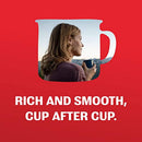 Hills Bros Decaf Original Blend Ground Coffee, Medium Roast, Caffeine Free, Full-Bodied Classic Rich Taste, 23 Oz