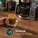 Starbucks French Roast Dark Roast Ground Coffee 28 oz Bag, 100% Arabica Beans, Bold Smoky Flavor, Hot or Iced Coffee