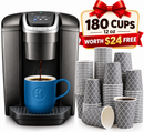 Keurig K-Elite Single Serve K-Cup Pod Coffee Maker, with Strength and Temperature Control, Iced Coffee Capability, 8 to 12oz Brew Size, Programmable, Brushed Slate