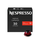 Nespresso Capsules VertuoLine, Intenso, Dark Roast Coffee, 30-Count Coffee Pods