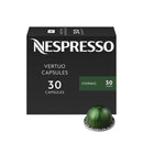 Nespresso Capsules VertuoLine, Intenso, Dark Roast Coffee, 30-Count Coffee Pods