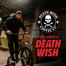 Death Wish Coffee, Organic and Fair Trade, Medium Roast, Whole Bean Coffee, 10 oz