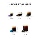 Nespresso VertuoPOP Dark Gray Coffee and Espresso Maker by Breville