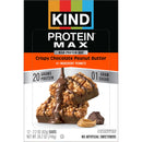 KIND Protein Max Bars, Crispy Chocolate Peanut Butter, Gluten Free, 20g Protein, 12 Count